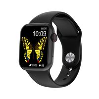 Neue DT100 Pro Max Smart Watch 1,8 Zoll TFT HD Farbbildschirm Drahtloses Ladegerät Herzfrequenz EKG GPS Motion Track IP68 Wasserdichte SportUhr Schwarz