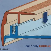 Schodiskový profil Euro-Step typ 320 - 1 000 mm - strieborný