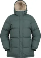 Mountain Warehouse - Dámská prošívaná bunda "Snow" MW3735 (34 CZ) (Khaki green)
