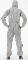 3M Kombinezon ochronny 4570 szary typ 3/4/5/6 rozmiar 4XL, poziom ochrony:3/4/5/6, rozmiar:XL