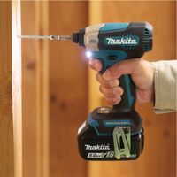 Makita® Akku-Schlagschrauber 18 V 1/4" 140 Nm 0-3.000 min-1 - DTD157Z