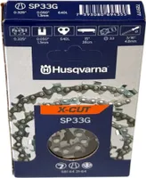 Husqvarna X-CUT SP33G, Husqvarna, Kulatý, 8255 / 1000 mm (325 / 1000"), 1,3 mm, 38 cm, Vodicí článek