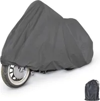 BURI Motorrad Vollgarage Motorradgarage Schutzhülle Abdeckplane Abdeckung Roller Mofa