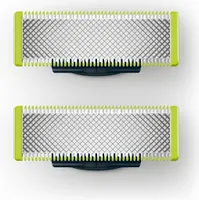 Für OneBlade Elektrorasierer und Langhaarschneider, langlebiger Edelstahl, zum Trimmen, Stylen und Rasieren,2er-Pack,QP230/50 (nicht original Philips)