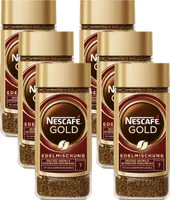 NESCAFÉ Gold Edelmischung, löslicher Bohnenkaffee (6 x 200g)
