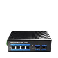 PoE SWITCH 4xRJ45 2xSPF IG1004S2 1Gbps industriell