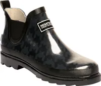 Regatta Great Outdoors dámské kotníkové gumové boty Harper RG1006 (37 EU) (Black/Black)