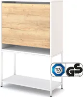 ASSMANN Sekretär Cubas Premium Weiß, 60x50cm,