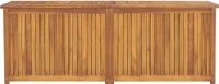 Skrzynia ogrodowa 150x50x55 cm z litego drewna tekowego