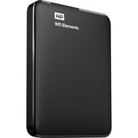 Western Digital WD Elements Portable, 3000 GB, 2.5 Zoll, 3.2 Gen 1 (3.1 Gen 1), Schwarz
