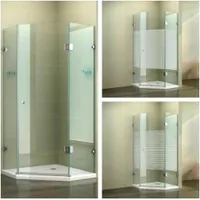 Duschkabine Eckeinstieg Komplettdusche komplett Dusche Duschabtrennung Duschkabinen Eckdusche Fertigdusche | Klarglas | Grösse: 80 x 80 x 190 cm | mit