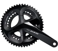 KRG Shimano 105 39/53 Zähne 172,5 mm FCR7000 schwarz, m. Festachse, 11-fach