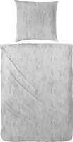 135x200 cm Feinbiber-Bettwäsche Flanelle Grau 173106-008