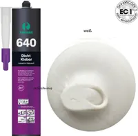 Ramsauer 640 Dicht Kleber 1K Hybrid Klebstoff 460g Kartusche weiß