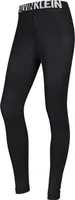 Calvin klein legginsy damskie czarne l - logo & comfort