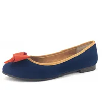 Marco Tozzi Damen Ballerina in Blau, Größe 41