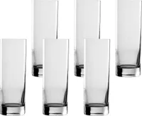STÖLZLE LAUSITZ Gläser 320 ml I Campari Gläser der Serie New York Bar I 6er Set Cocktailgläser I Longdrinkgläser aus bleifreiem Kristallglas I Gläser-Set bruchresistent & spülmaschinenfest
