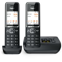 Gigaset COMFORT 550A Duo Schnurloses-Telefon Anrufbeantworter Headset-Anschluss