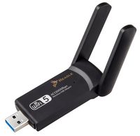 Externí síťový adaptér WI-FI USB 3.2 WiFi 1300Mbps 2,4GHz 5GHz