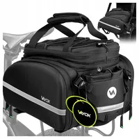 Torba rowerowa na bagażnik, 35L, Vayox VA0346, czarna