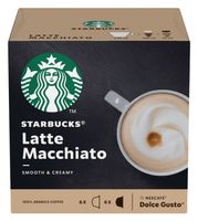 Starbucks by Nescafe Dolce Gusto 12 Kapseln Latte Macchiato Smooth Creamy
