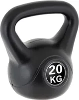 MAXXIVA Kettlebell činka, černá, 20 kg