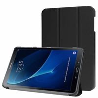 Case2go - Prípad kompatibilný s Samsung Galaxy Tab A 10.1 (2016/2018) -  - Koženka Pokryť - čierna
