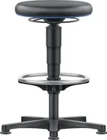 Drehhocker Bodengleiter u.Fußring Integralschaum Integralschaum schwarz 9461-2000-3277-532