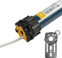 Somfy Oximo 50 WT 20/17 Rollladenmotor inklusive SW60 Adapter Flansch-Antriebslager (9703948)