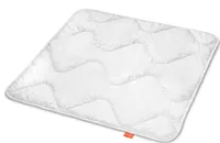 sleepling Baby medium Babybettdecke, 80 x 80 cm, mono Kinder Bettdecke Ganzjahresdecke,  EU,  100, waschbar bis 60 Grad, weiß