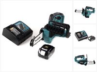 Makita DUC 122 RT1 18 V Li-Ion Akku Kettensäge + 1x BL1850 5,0 Ah Akku + DC18RC Ladegerät