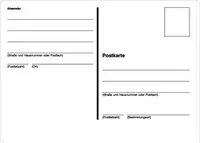 SIGEL PH610 Postkarten, Heft, A6 q, 10 Blatt