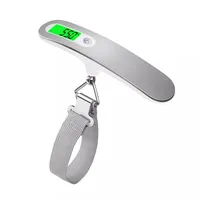 Digitale LCD-Kofferwaage 10g bis 50kg elektronische Gepäckwaage Hängewaage
