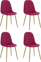Mingu | Stuhl 4 PK Bordeaux