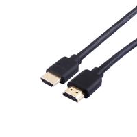 INF HDMI-Kabel 4K@60Hz HDMI 2.0 Schwarz 1 m
