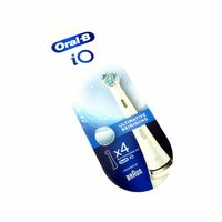 Oral-B iO Ultimate Cleaning Pripojiteľné kefky pre elektrickú zubnú kefku, 4 kusy, biela