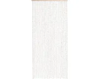 Závěs do dveří, dřevěné perly Dehli 90x200 cm
