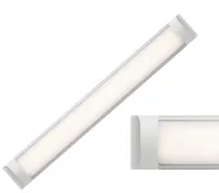 SEBSON Aufbauleuchte LED Unterbauleuchte 50cm, 8W, 700lm, neutralweiß,  Stecker & Schalter, Diese LED Lichtleiste hat mit 4000K ein klares  neutralweißes Licht.