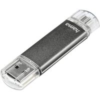 Hama USB 2.0 OTG Speicherstick FlashPen Laeta Twin, 32GB