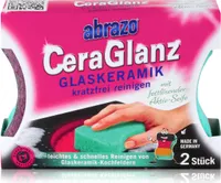 abrazo CeraGlanz Schwamm - Glaskeramik kratzfrei reinigen
