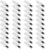 40x CAT 6A RJ45 Netzwerk Stecker Netzwerkstecker CAT 7 6 5 LAN Kabel werkzeuglos