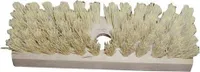 Szczotka podłogowa z otworem 22x7cm drewniana