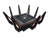 Wi-Fi router ASUS Rapture GT-AX11000 Gigabit Ethernet Tri-Band (2,4 GHz / 5 GHz / 5 GHz) černý