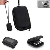 K-S-Trade Hardcase Kamera-Tasche Foto-Tasche kompatibel mit Panasonic Lumix DMC-SZ10 für Kompaktkamera Gürteltasche Case Schutz-Hülle