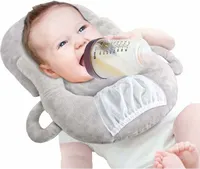 Tragbare Baby-Multifunktionsgeräte für Babys. Chaiselongue mit automatischer Babynahrung und beweglichem Tragegestell (Grau)