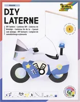 folia Laternen-Bastelset POLIZEI