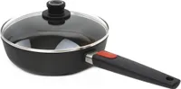 Woll Nowo Titanium Gusshochrandpfanne 26 cm Deckel 3L alle Herdarten Geschenkbox