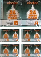 HUGBERT Alcotec Turbo Klar 24h Klärmittel Schönung Vodka Alkohol Schnaps Wein Bier, 5 Stück