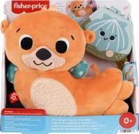 Mattel Fisher-Price 2-in-1 Wippender Otter zum spielen in der Bauchlage BAUCHLAGE