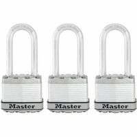 Sada 3 ks titánových visiacich zámkov M1EURTRILH - Master Lock Excell - 45mm